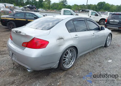 2007 Infiniti G35X из США, поврежденный, VIN JNKBV61F47M813245